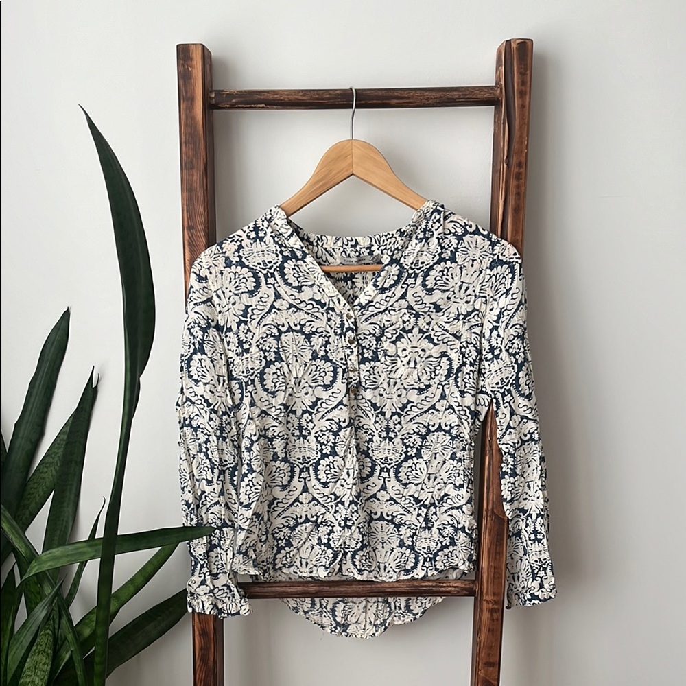Floral Print Women's Top